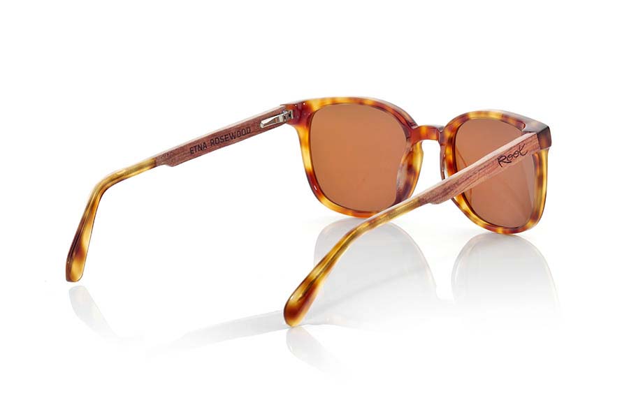 Wood eyewear of Black Walnut modelo ETNA Wholesale & Retail | Root Sunglasses® 